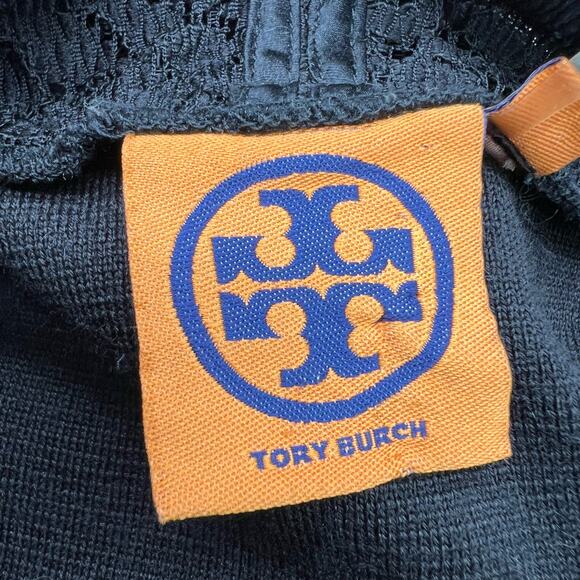 Tory Burch Womens M Cocktail Dress Lace‎ Stretch Elegant Party Flirty Whimsygoth - Picture 6 of 8